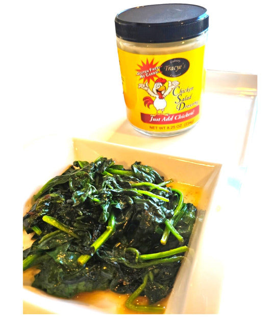 NOT SO CREAMY SPINACH